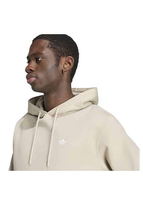 Adidas Trefoil Essentials Fleece Hoodie Khaki Men ADIDAS ORIGINALS | Sweatshirts | KS9805-